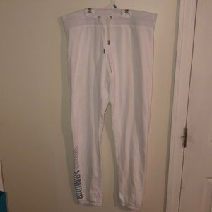 Under Armour White Sweat Pants